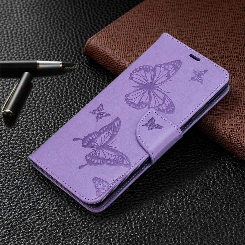 Housse Samsung Galaxy S20 Ultra Les Papillons en Vol avec Lanière Housse Samsung Galaxy S20 Ultra Les Papillons en Vol avec Lanière