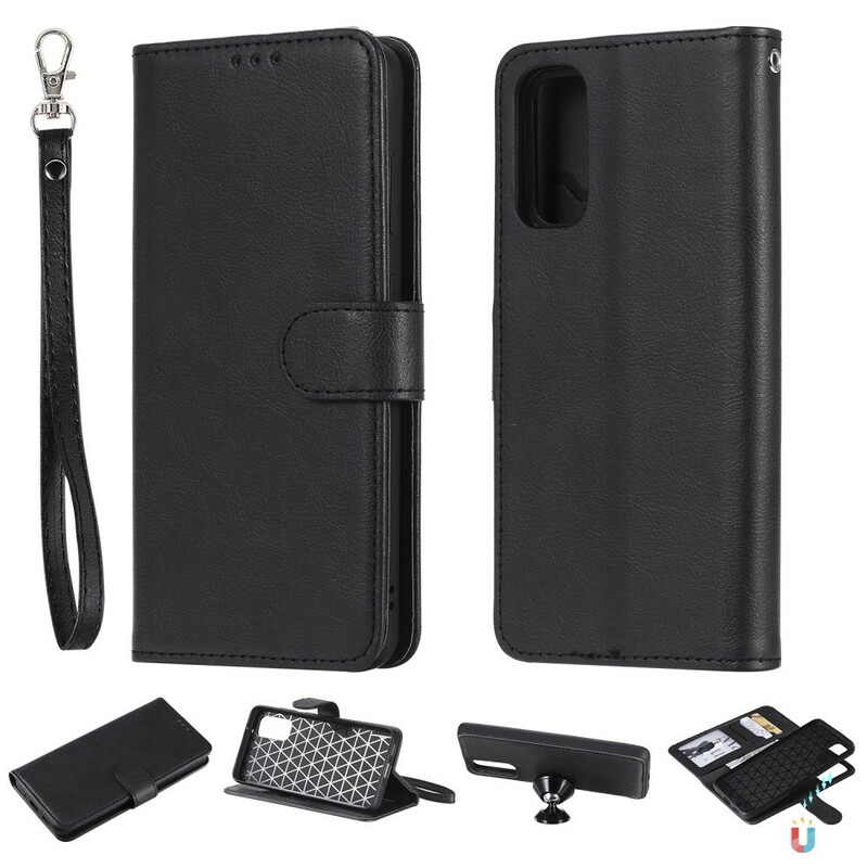 Housse Samsung Galaxy S20 Coque Détachable et Lanière Housse Samsung Galaxy S20 Coque Détachable et Lanière