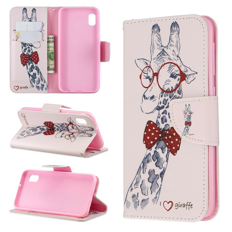 Housse Samsung Galaxy A10e Girafe Intello Housse Samsung Galaxy A10e Girafe Intello