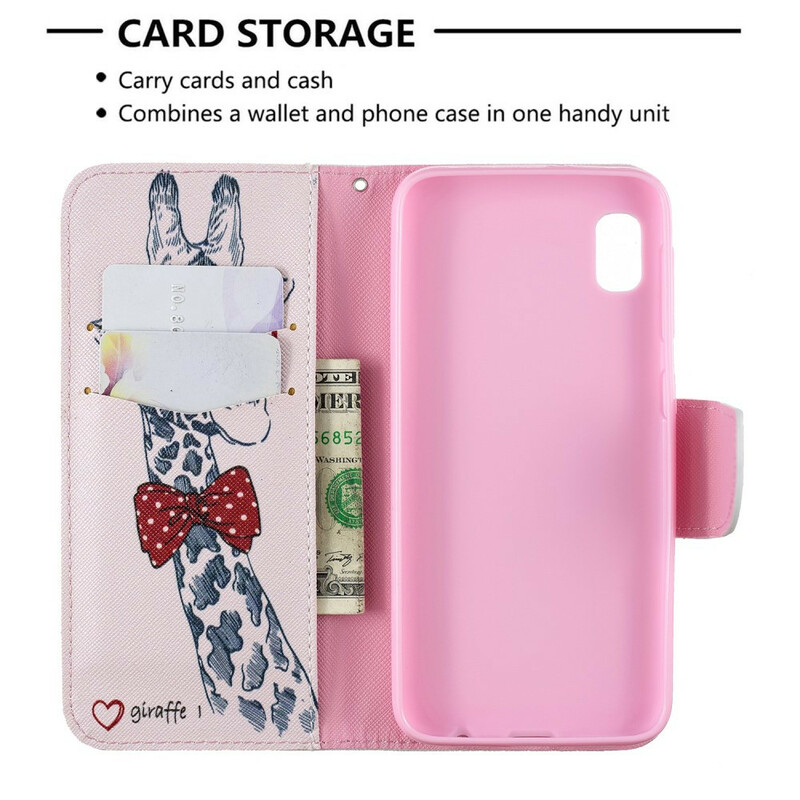 Housse Samsung Galaxy A10e Girafe Intello Housse Samsung Galaxy A10e Girafe Intello