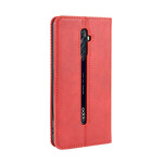 Flip Cover Oppo Reno 2Z Effet Cuir Vintage Stylisé Flip Cover Oppo Reno 2Z Effet Cuir Vintage Stylisé