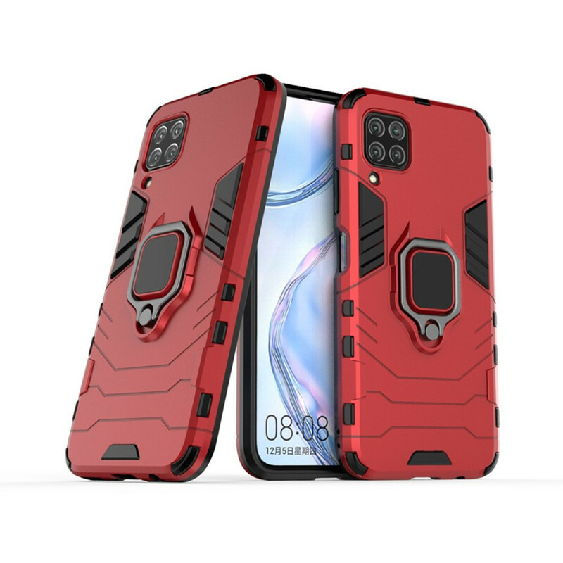 Coque Huawei P40 Lite Ring Résistante Coque Huawei P40 Lite Ring Résistante