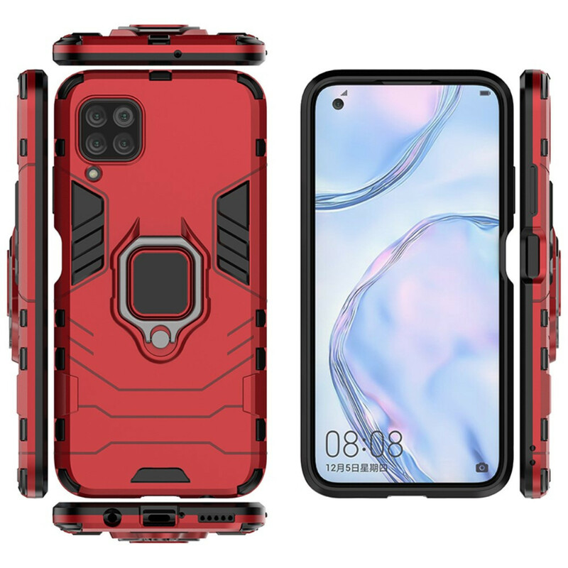 Coque Huawei P40 Lite Ring Résistante Coque Huawei P40 Lite Ring Résistante