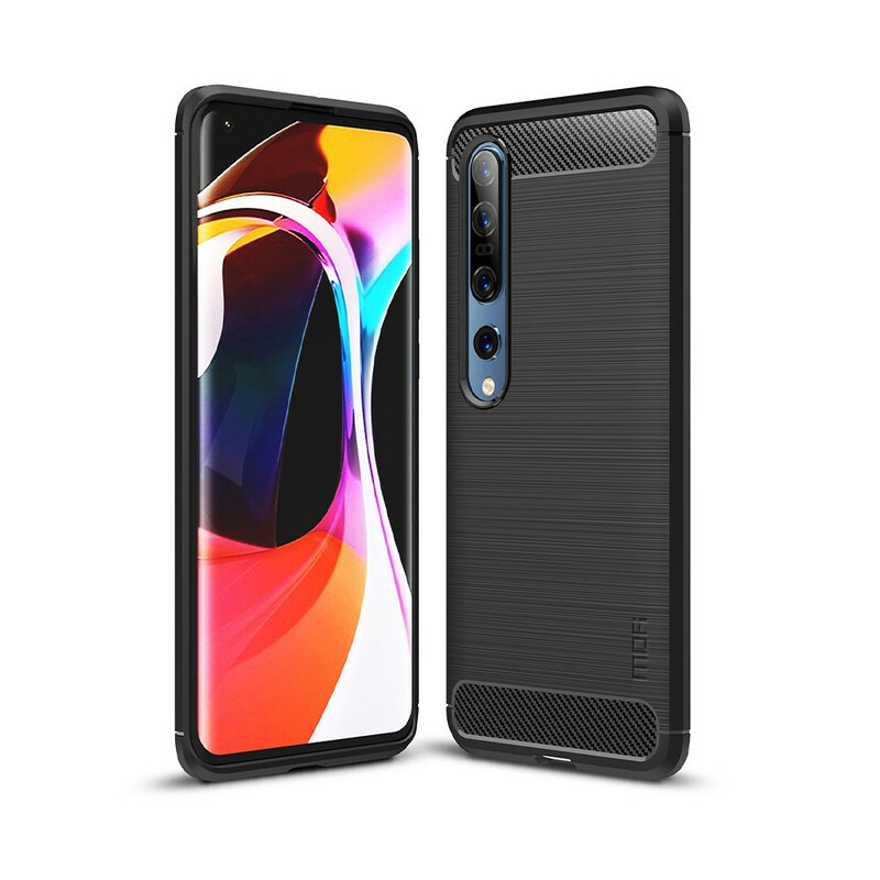 Coque Xiaomi MI 10 / 10 Pro Fibre Carbone Brossée MOFI