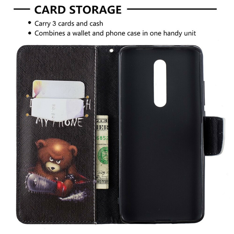 Housse Xiaomi Mi 9T / Mi 9T Pro Ours Dangereux Housse Xiaomi Mi 9T / Mi 9T Pro Ours Dangereux