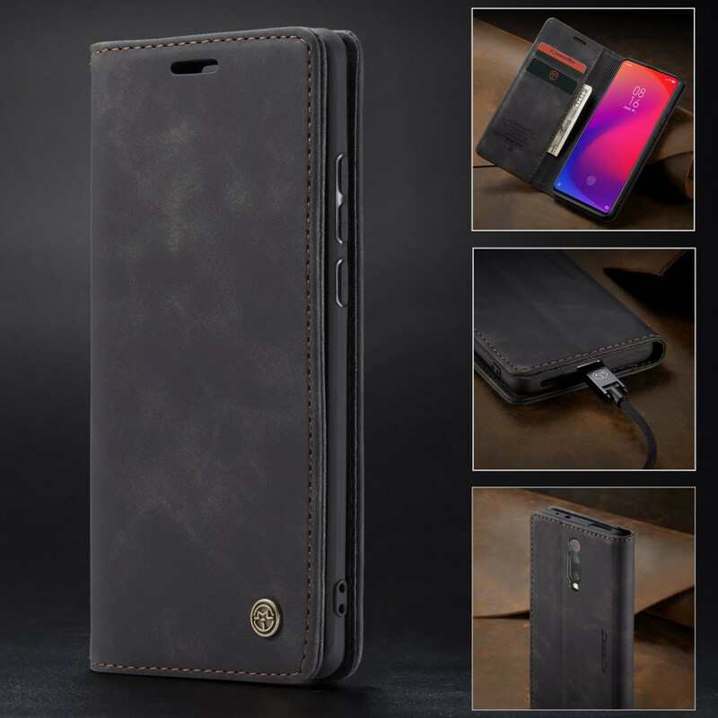 Flip Cover Xiaomi Mi 9T / Mi 9T Pro CASEME Simili Cuir Flip Cover Xiaomi Mi 9T / Mi 9T Pro CASEME Simili Cuir
