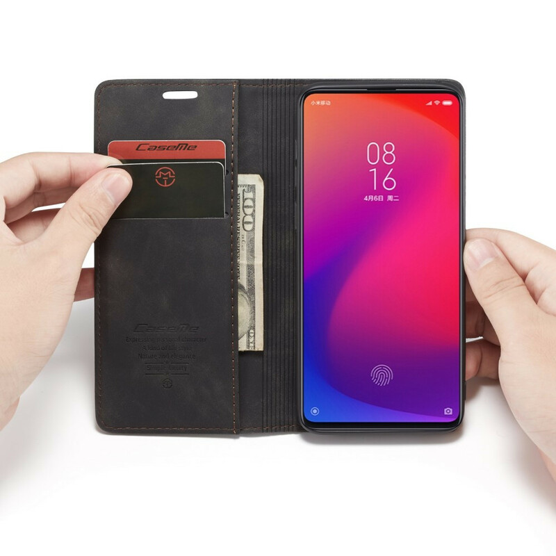 Flip Cover Xiaomi Mi 9T / Mi 9T Pro CASEME Simili Cuir Flip Cover Xiaomi Mi 9T / Mi 9T Pro CASEME Simili Cuir