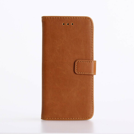 Housse iPhone SE 2 / 8 / 7 Effet Cuir Rétro