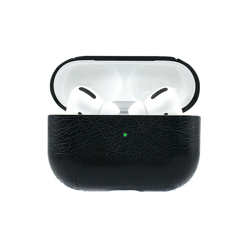 Étui AirPods Pro Style Cuir avec Mousqueton