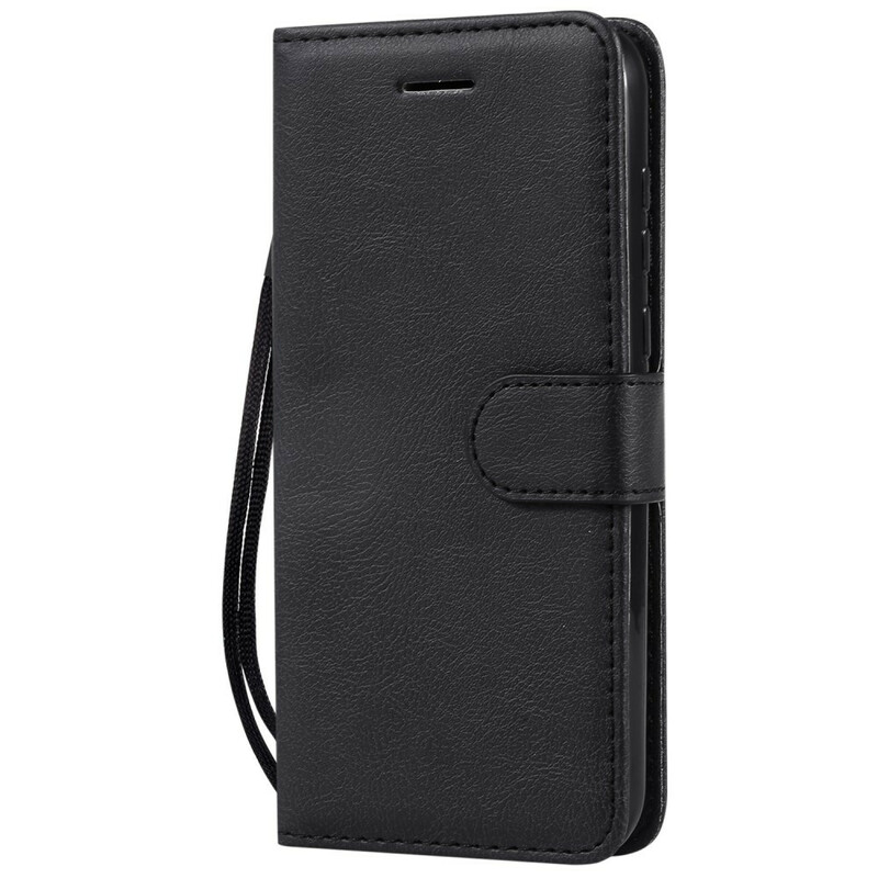 Housse Huawei Y5 2019 / Honor 8S Effet Cuir Couleur à Lanière Housse Huawei Y5 2019 / Honor 8S Effet Cuir Couleur à Lanière