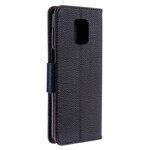 Housse Xiaomi Redmi Note 9 / Note 9S / Note 9 Pro Effet Cuir Litchi