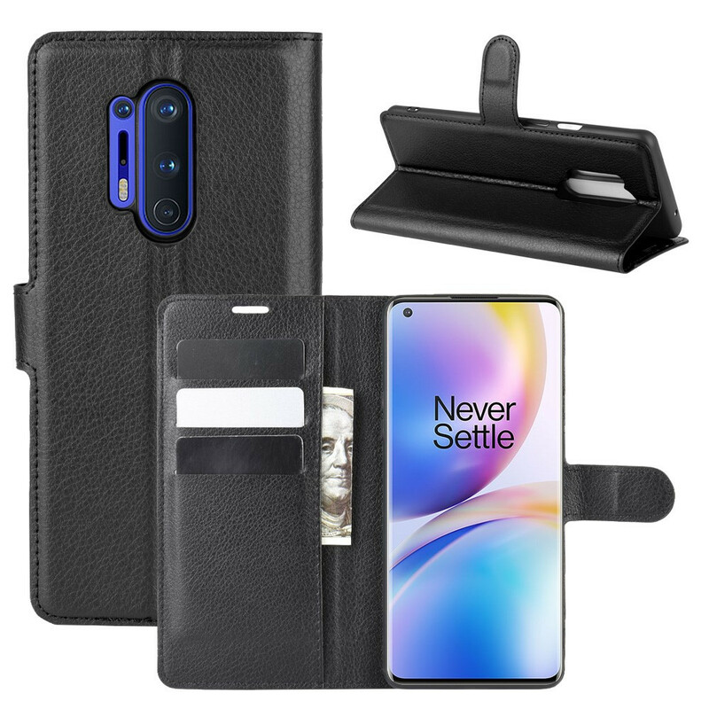 Housse OnePlus 8 Pro Style Cuir Litchi Premium Housse OnePlus 8 Pro Style Cuir Litchi Premium
