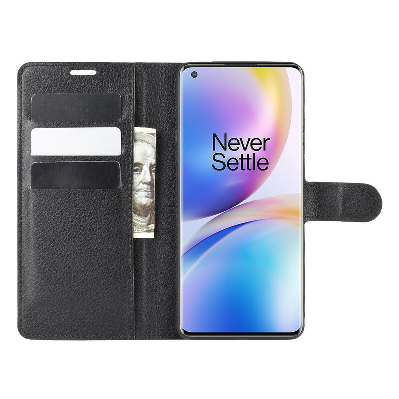 Housse OnePlus 8 Pro Style Cuir Litchi Premium Housse OnePlus 8 Pro Style Cuir Litchi Premium