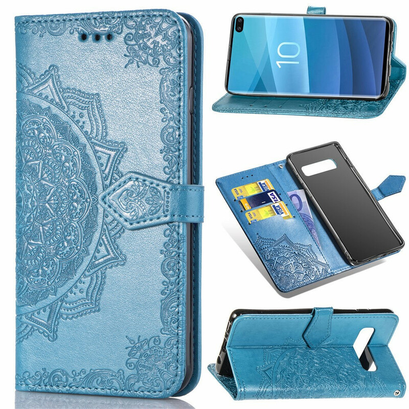 Housse Samsung Galaxy S10 Plus Mandala Moyen Age Housse Samsung Galaxy S10 Plus Mandala Moyen Age