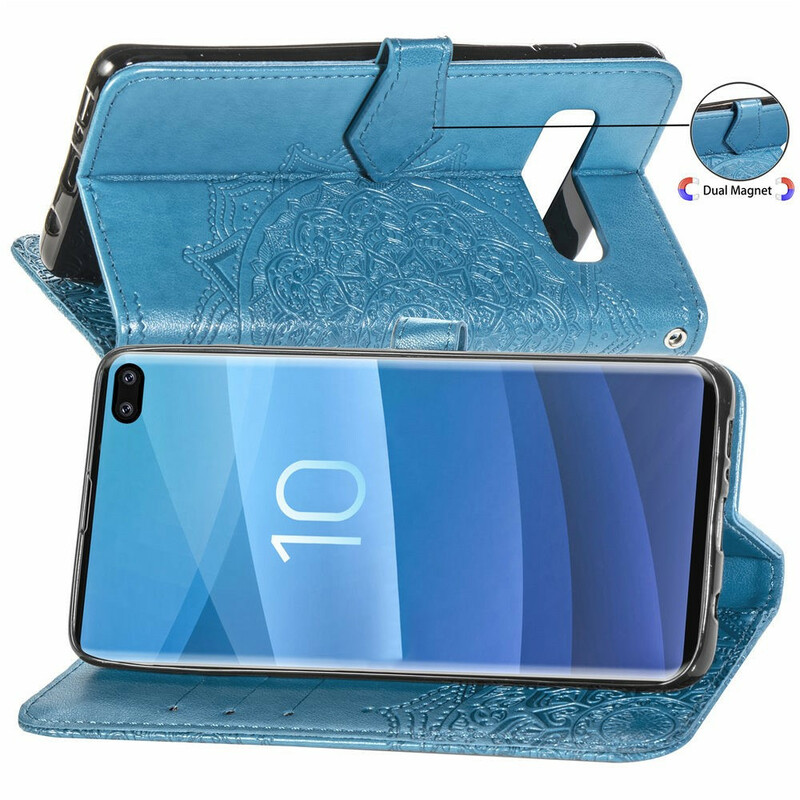 Housse Samsung Galaxy S10 Plus Mandala Moyen Age Housse Samsung Galaxy S10 Plus Mandala Moyen Age