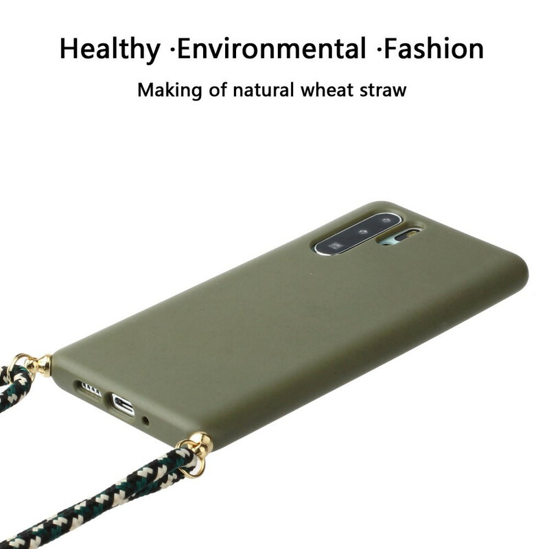 Coque Huawei P30 Pro Silicone avec Cordon Coloré