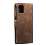 Housse Samsung Galaxy A51 Simili Cuir Bicolore Contours Renforcés Housse Samsung Galaxy A51 Simili Cuir Bicolore Contours Renforcés