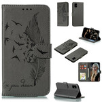 Housse Samsung Galaxy A51 Simili Cuir Live Your Dream