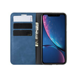 Flip Cover iPhone XR Effet Cuir Douceur Flip Cover iPhone XR Effet Cuir Douceur