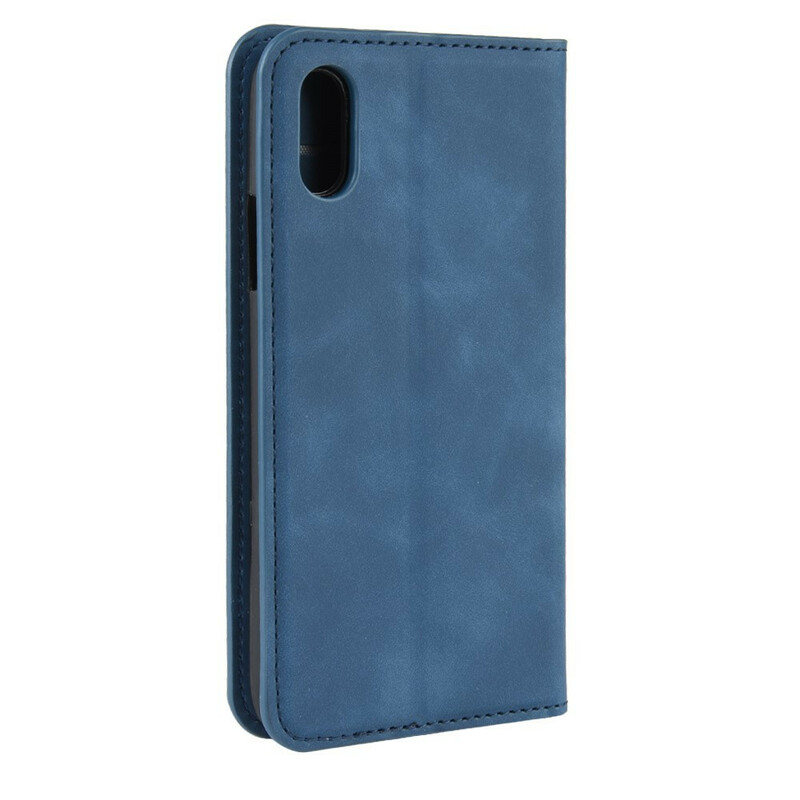 Flip Cover iPhone XR Effet Cuir Douceur Flip Cover iPhone XR Effet Cuir Douceur