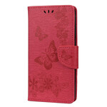 Housse Huawei P smart 2020 Splendides Papillons à Lanière Housse Huawei P smart 2020 Splendides Papillons à Lanière