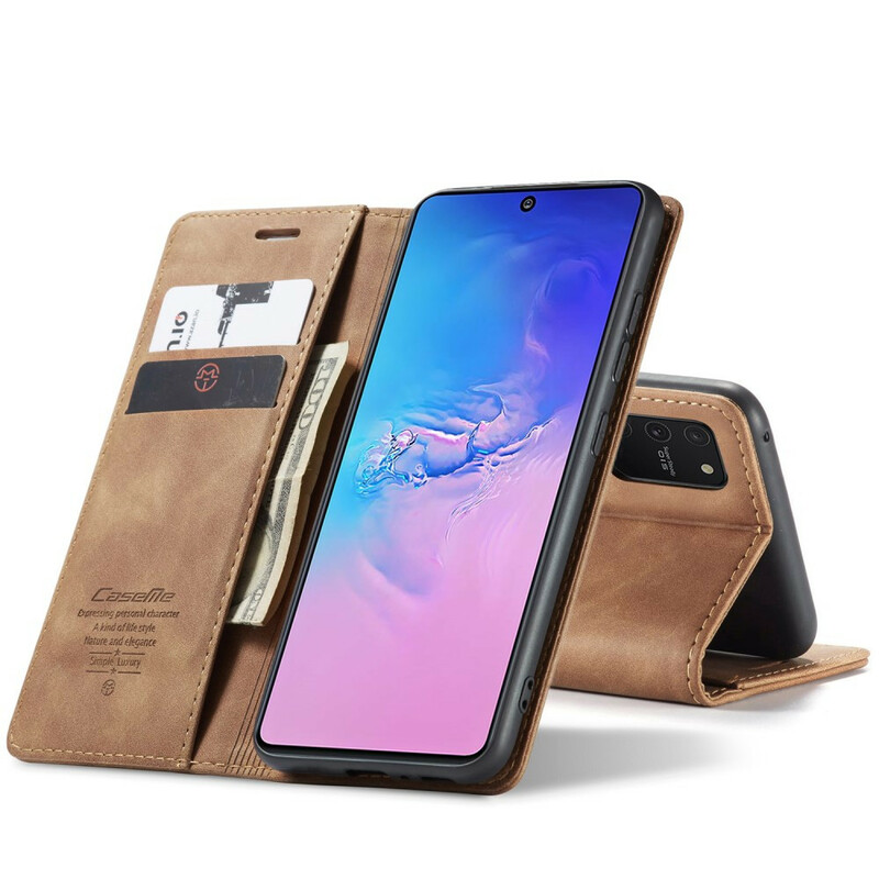 Flip Cover Samsung Galaxy S10 Lite CASEME Simili Cuir
