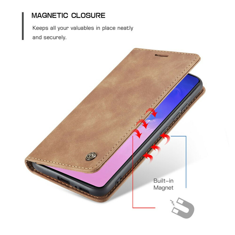 Flip Cover Samsung Galaxy S10 Lite CASEME Simili Cuir