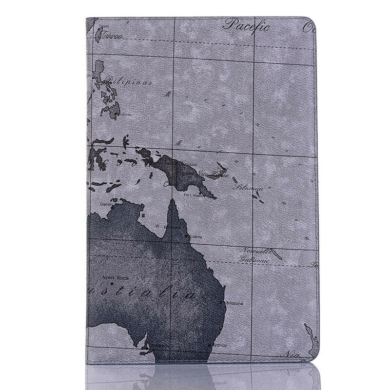 Étui Samsung Galaxy Tab S6 Lite Carte Vintage Étui Samsung Galaxy Tab S6 Lite Carte Vintage