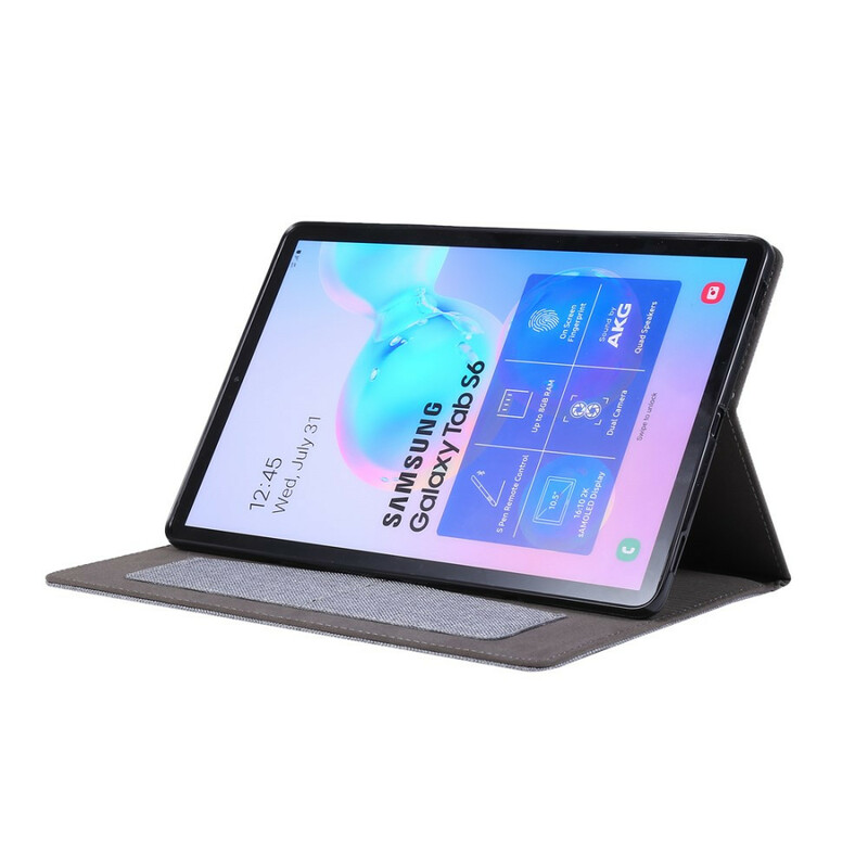 Étui Samsung Galaxy Tab S6 Tissu Étui Samsung Galaxy Tab S6 Tissu