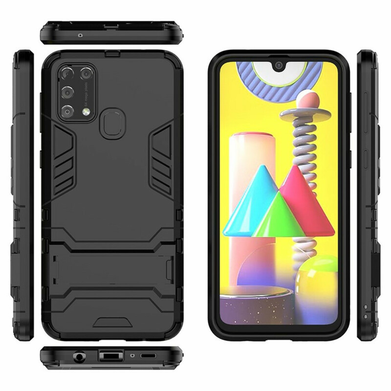 Coque Samsung Galaxy M31 Ultra Résistante Languette Coque Samsung Galaxy M31 Ultra Résistante Languette