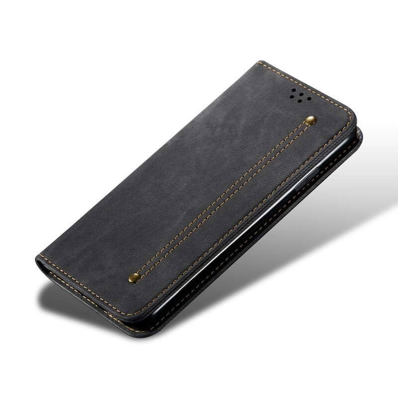 Flip Cover Oppo A72 Simili Cuir Texture Jeans Flip Cover Oppo A72 Simili Cuir Texture Jeans
