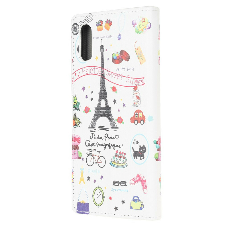 Housse Xiaomi Redmi 9A J'adore Paris