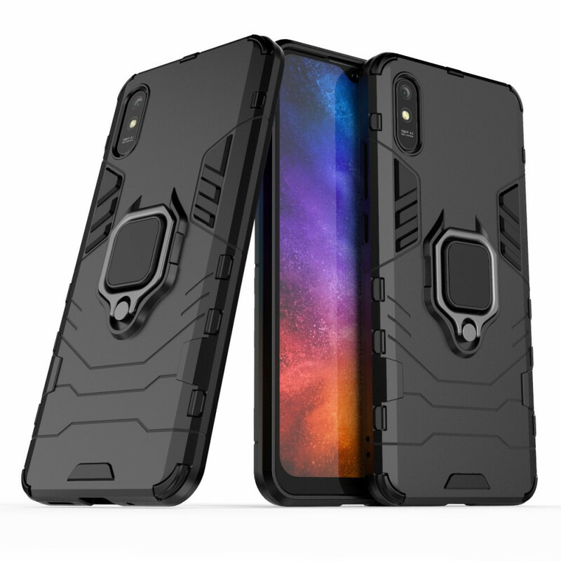 Coque Xiaomi Redmi 9A Ring Résistante Coque Xiaomi Redmi 9A Ring Résistante