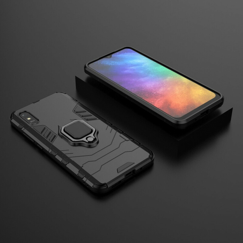 Coque Xiaomi Redmi 9A Ring Résistante Coque Xiaomi Redmi 9A Ring Résistante