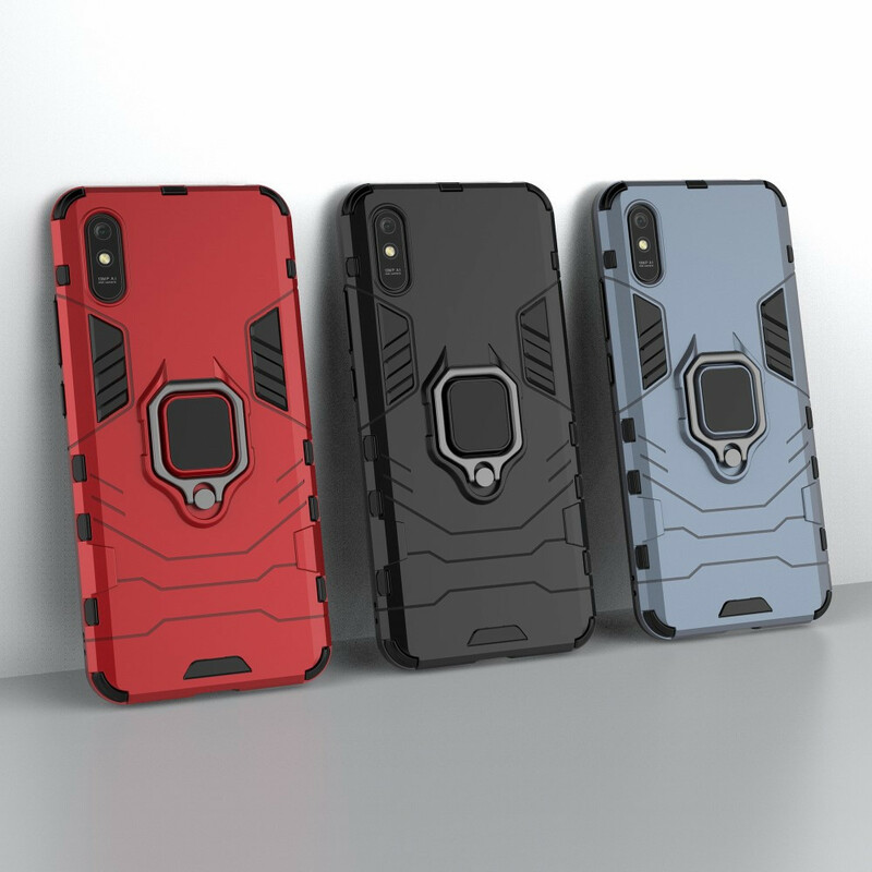 Coque Xiaomi Redmi 9A Ring Résistante Coque Xiaomi Redmi 9A Ring Résistante