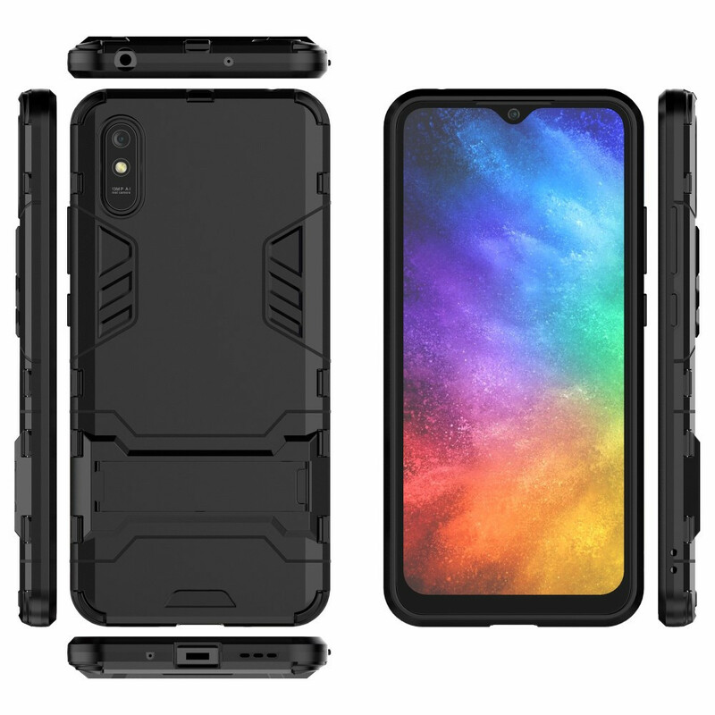 Coque Xiaomi Redmi 9A Ultra Résistante Languette Coque Xiaomi Redmi 9A Ultra Résistante Languette
