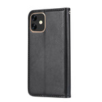 Flip Cover iPhone 12 Max / 12 Pro Simili Cuir Porte-Cartes