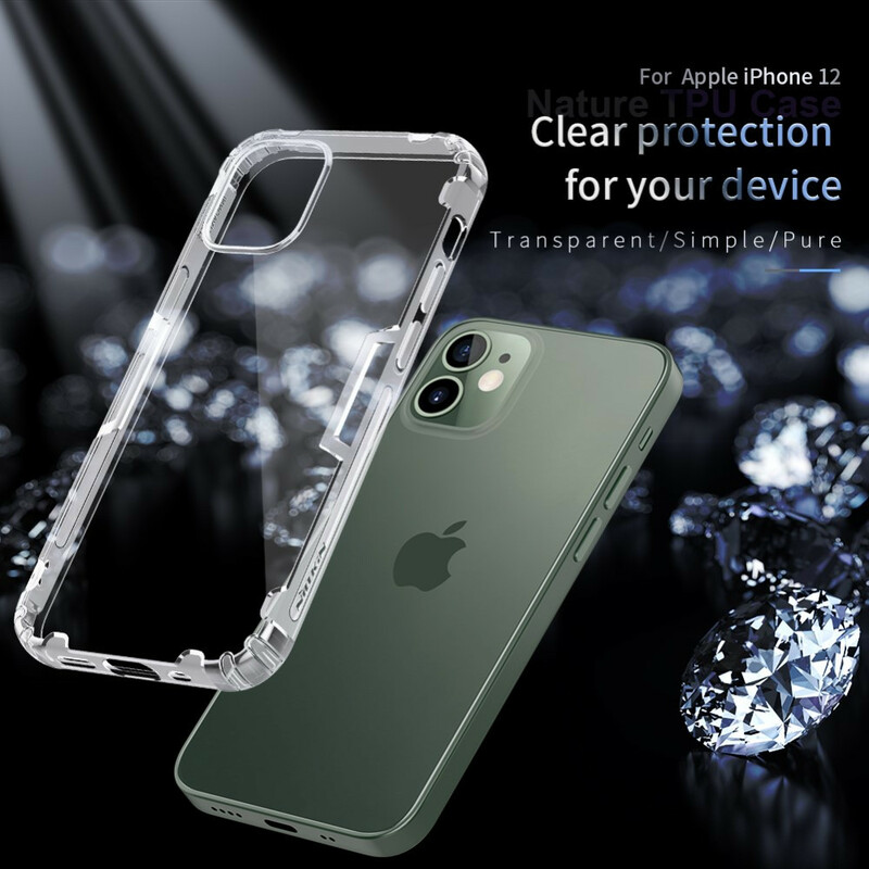 Coque iPhone 12 Nillkin Tansparente Nature Coque iPhone 12 Nillkin Tansparente Nature