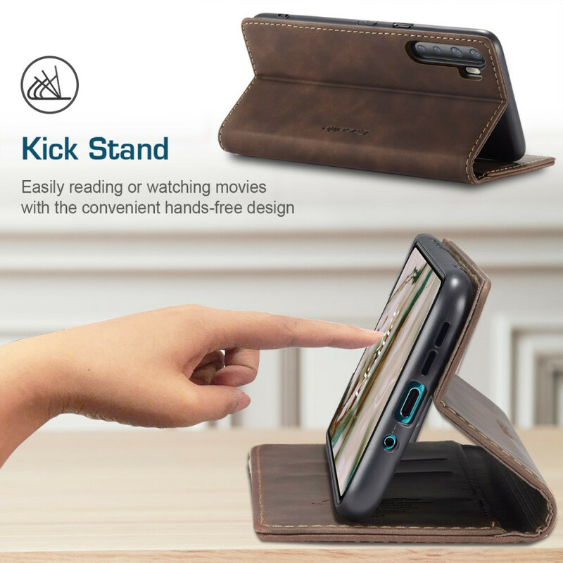 Flip Cover OnePlus Nord CASEME Simili Cuir