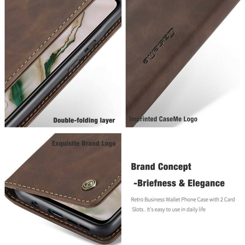 Flip Cover OnePlus Nord CASEME Simili Cuir