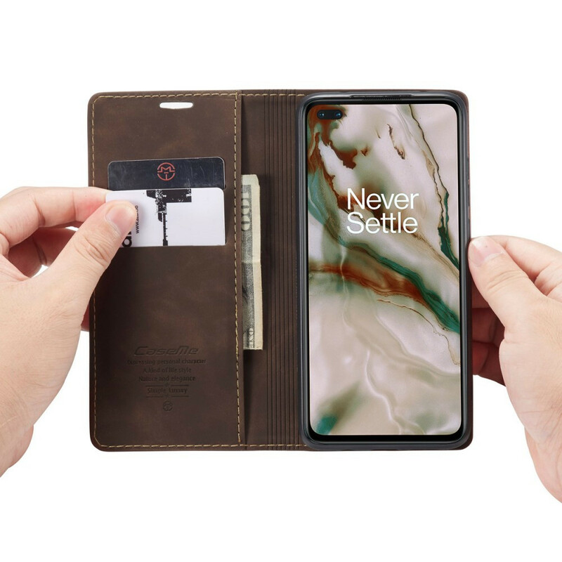 Flip Cover OnePlus Nord CASEME Simili Cuir