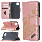 Housse Huawei Y5p Effet Peau de Crocodile Classique