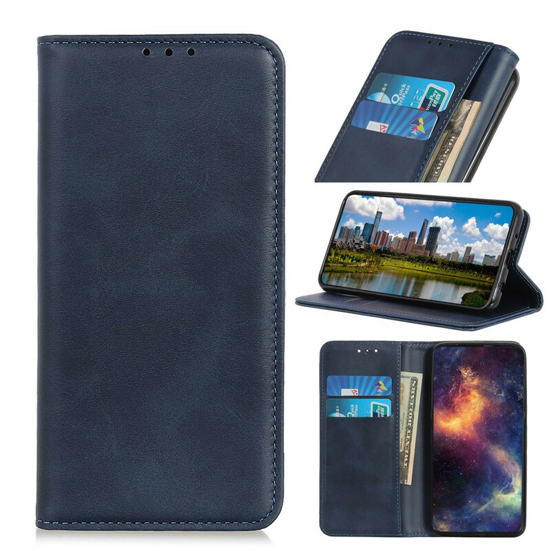 Flip Cover Samsung Galaxy S20 FE Cuir Fendu