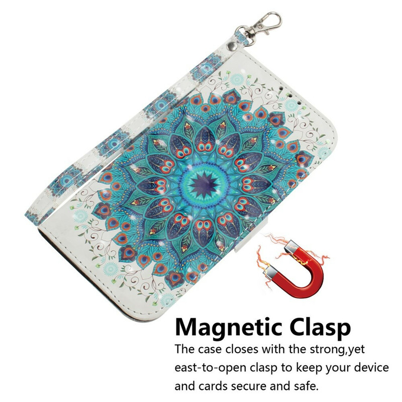 Housse Samsung Galaxy A31 Magistral Mandala à Lanière Housse Samsung Galaxy A31 Magistral Mandala à Lanière