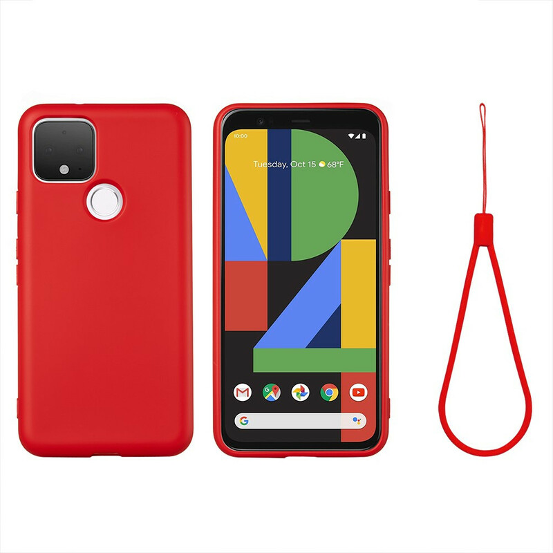 Coque Google Pixel 5 Conception Silicone Liquide