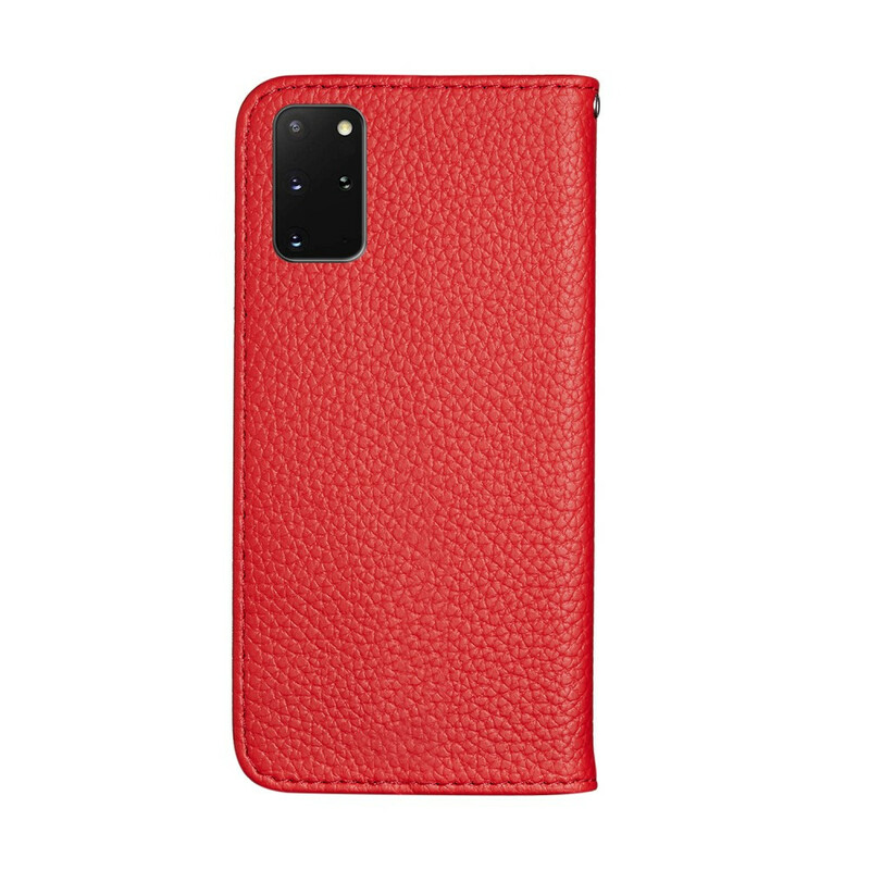 Flip Cover Samsung Galaxy S20 Plus simili Cuir Litchi Ultra Chic Flip Cover Samsung Galaxy S20 Plus simili Cuir Litchi Ultra Chic
