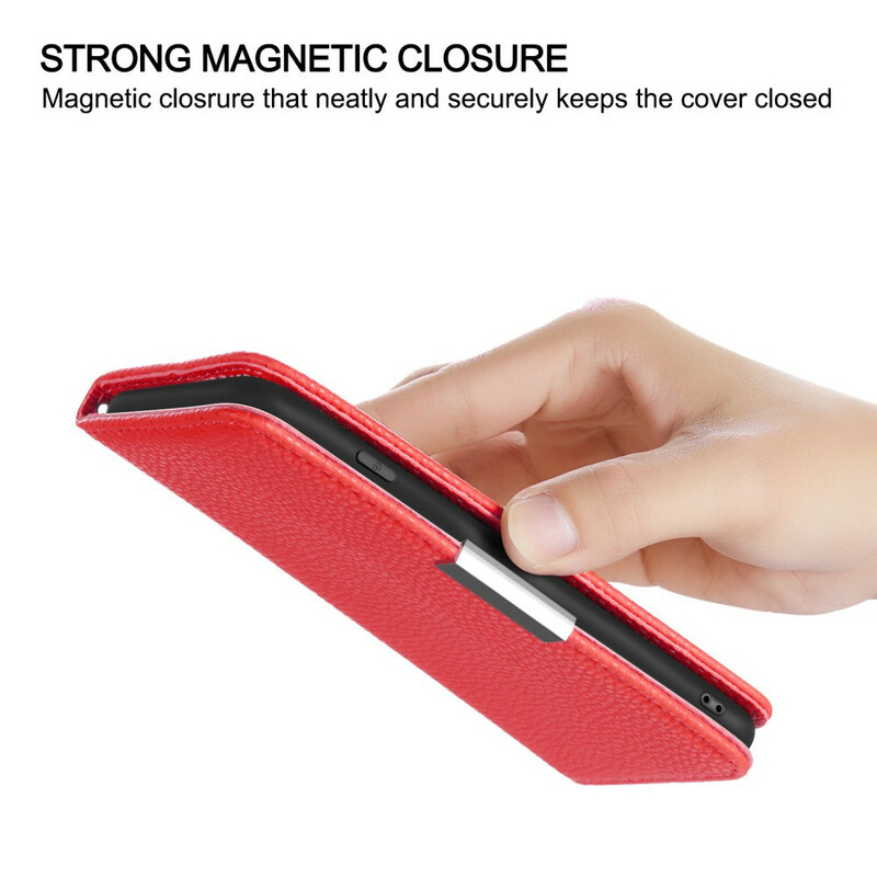 Flip Cover Samsung Galaxy S20 Plus simili Cuir Litchi Ultra Chic Flip Cover Samsung Galaxy S20 Plus simili Cuir Litchi Ultra Chic