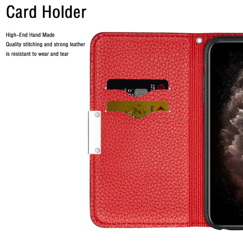 Flip Cover Samsung Galaxy S20 Plus simili Cuir Litchi Ultra Chic Flip Cover Samsung Galaxy S20 Plus simili Cuir Litchi Ultra Chic
