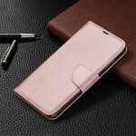 Housse Xiaomi Redmi Note 9 Litchi Rabat Oblique