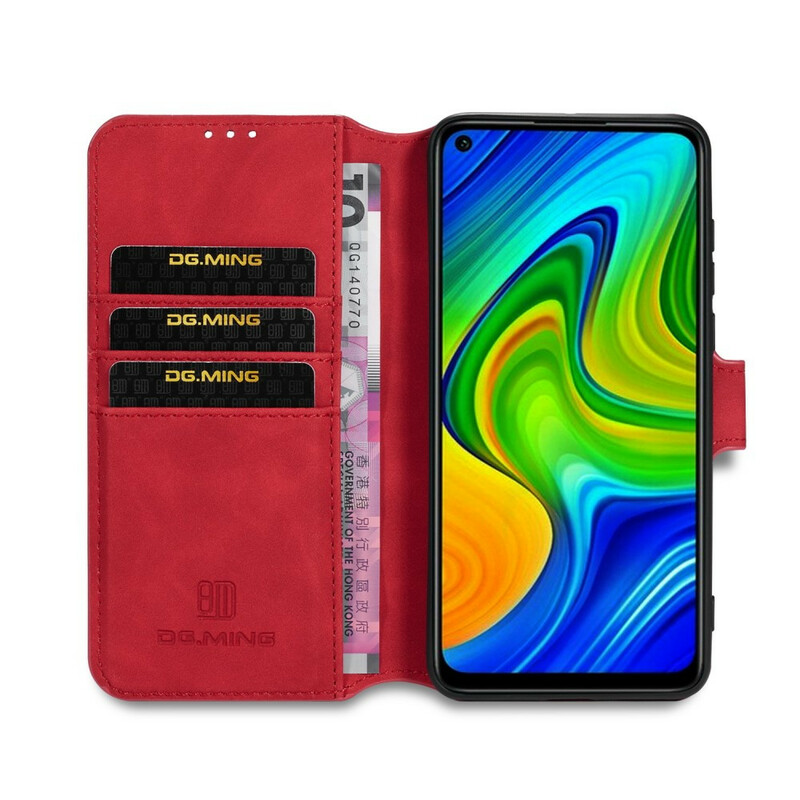 Housse Xiaomi Redmi Note 9 DG.MING Rétro Housse Xiaomi Redmi Note 9 DG.MING Rétro